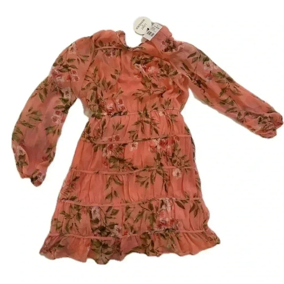 Lost + Wander Sunset Fleurs Mini Dress size small NWTs - Picture 5 of 9